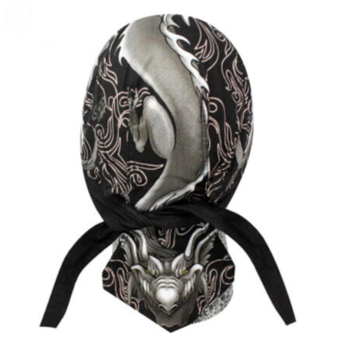 thumbnail image 2 of Biker Headwrap Danbanna Deluxe Du-Rag Cap Doo Rag Bandana By Mdream Sacred Heardbreak 2 of 9