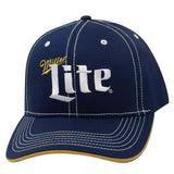 Miller Lite Beer Blue Hat Cap