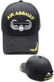 US Army Air Assault Black Baseball Hat Cap
