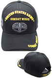 US Military Combat Medic Baseball Hat Cap, One Size, Black