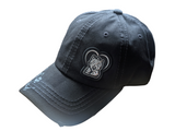 Yorkshire Terrier Dog Liquid Metal Patch Design Cotton Black Baseball Cap