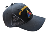 US Army 3rd Armored Spearhead Black Baseball Hat Cap