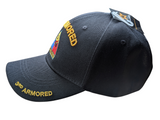US Army 3rd Armored Spearhead Black Baseball Hat Cap