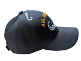 US Army Air Assault Black Baseball Hat Cap