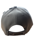 US Army 82nd Airborne Logo Khaki Baseball Hat Cap