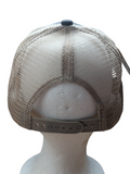 Mexico Eagle Western Charcoal/Khaki Trucker Mesh Back Baseball Cap