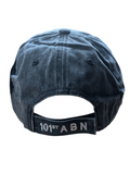 US Military 101st Airborne Division Black Pigment Washed Baseball Hat Cap