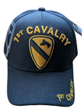 US Military 1st Cavalry Black Baseball Hat Cap
