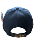 US Military 1st Cavalry Black Baseball Hat Cap