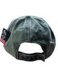 US Military 101st Airborne Division Green Pigment Washed Baseball Hat Cap