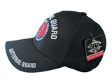 US National Guard Always Ready Always There Black Baseball Hat Cap