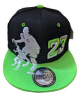 Chicago Greatest MJ 23 Dribbler Black/Lime Two Tone Snapback