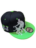 Chicago Greatest MJ 23 Dribbler Black/Lime Two Tone Snapback