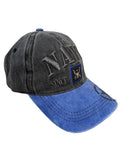 US Military Navy Since 1775 Black/Blue Baseball Hat Cap