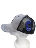 Bible Liquid Metal Style Christian Mesh Back Grey Hat Cap