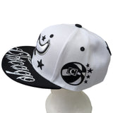 Chicago Angry Bull White/Black Snapback Hat Cap