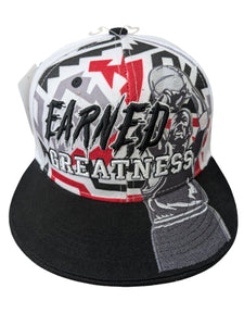 Chicago Earned Greatness 23 Legend White/Black Snapback Hat Cap