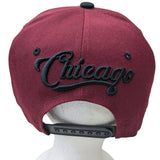 Chicago Angry Bull Brown/Black Snapback Hat Cap