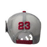 Chicago City Circle Logo Style Grey/Red Snapback Cap