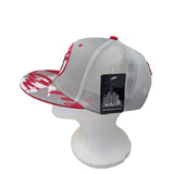 Chicago City Circle Logo Style Grey/Red Snapback Cap