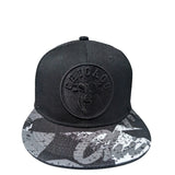 Chicago City Circle Logo Style Black/Grey Snapback Cap