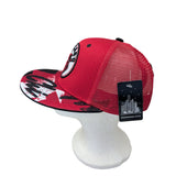 Chicago City Circle Logo Style Red/Black Snapback Cap