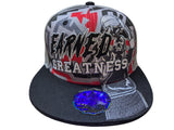 Chicago Earned Greatness 23 Legend Black/Grey Snapback Hat Cap