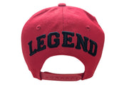 Chicago Earned Greatness 23 Legend Red Snapback Hat Cap