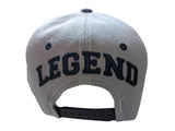 Chicago Earned Greatness 23 Legend Black/Grey Snapback Hat Cap