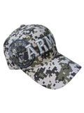 US Military Army Logo Emblem Side Digital Camouflage Baseball Hat Cap