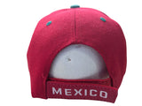 Mexico Mini Flag Red Baseball Cap