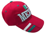 Mexico Mini Flag Red Baseball Cap