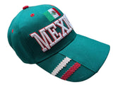 Mexico Mini Flag Green Baseball Cap