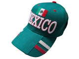 Mexico Mini Flag Green Baseball Cap