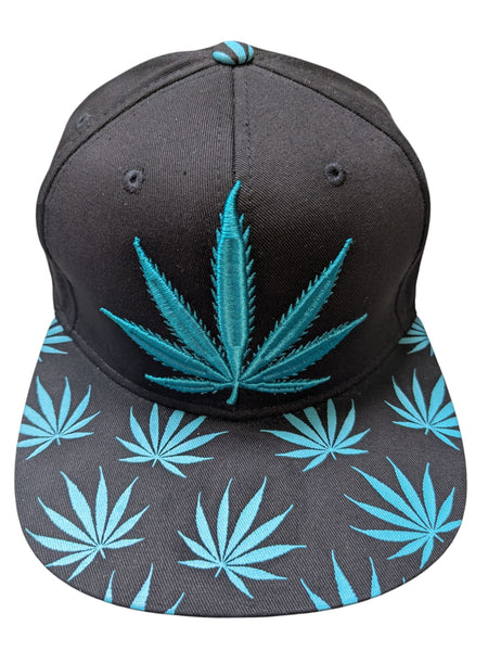 Casquette Snapback Imprimée Cannabis – Style Hip-hop, Réglable, En Acrylique