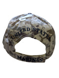 US Marines Semper Fidelis Desert Camouflage Baseball Cap