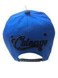 Chicago Legend 23 Angry Bull Style Blue/Black Two Tone Snapback