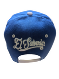 El Salvador Flag Thunder Style Royal Blue Snapback Hat