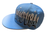 Honduras Flag Graffiti Style Sky Blue Snapback Hat