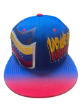 Venezuela Flag Thunder Style Royal Blue Snapback Hat