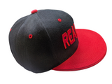 REAL (Realize Everyone Ain't Loyal ) Black/Red Two Tone Snapback