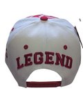 Chicago Legend Earned Greatness 23 Legend White/Red Snapback Hat Cap