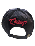 Chicago Vintage Greatest 23 Drip Black Baseball Hat Cap