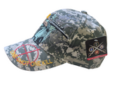 US Sniper One Shot One Kill Digital Camouflage Baseball Cap