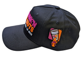 Drunk'in Go Nuts America Runs on Beer Funny Black Baseball Cap