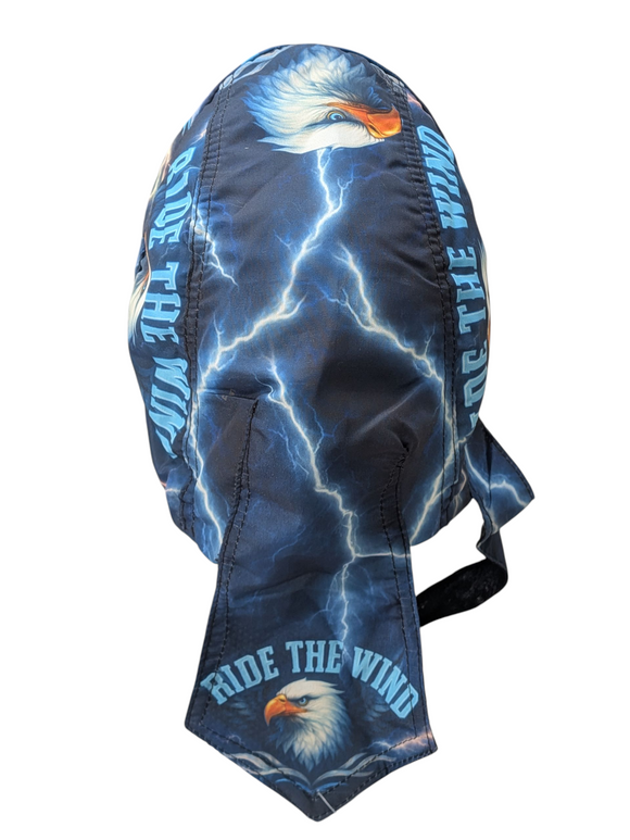 Danbanna Plantinum Ride The Wind Headwrap Doo Rag Skull Cap