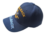 US Military Navy Shellback Blue Adjustable Baseball Hat Cap