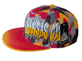 Kansas City Graffiti Style Snapback Cap angled view