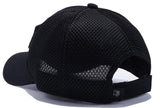 US Flag Detachable Patch Micro Soft Mesh Baseball Hat Cap (Black)