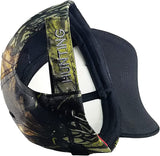 Born To Deer Hunt Patch Trucker Hat Cap (Black/Camouflage)